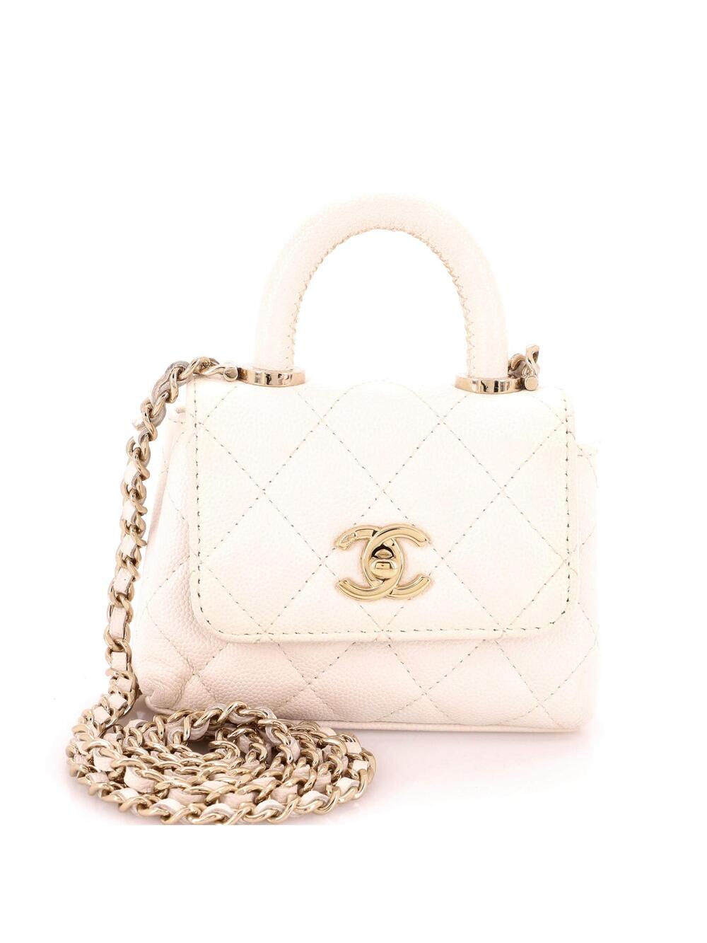 Chanel Coco Top Handle Clutch With #357192C36B